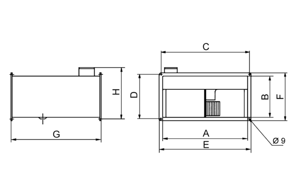 EPK 28/4 A IM0001548.PNG Ventilateurs centrifuges pour gaine rectangulaire