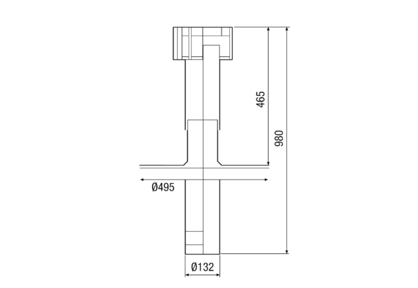 BS 125 IM0008852.PNG Mounting clamp for ventilation and air extraction, sheet steel, galvanised, for DF 125