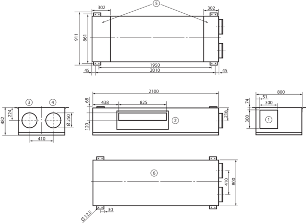 geniovent.x 600 F R-G-SO-K IM0017929.PNG Dezentrales RLT Gerät mit sehr hoher Wärmerückgewinnung. Mit Kreuz-Gegenstrom-Wärmetauscher und Vorheizregister, Außen- und Fortluftanschlüsse rechts, Ausblas oben, CO2-Sensor im Gerät integriert. Mit App zur mobilen Geräte-Ansteuerung