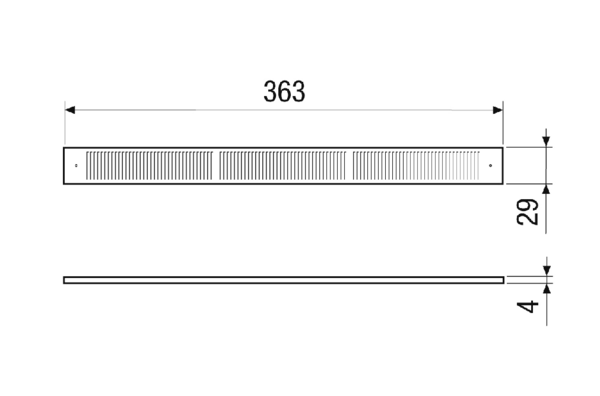 F 12-W IM0023128.PNG Außengitter F 12-W für Fensterventile, Flachgitter mit Insektenschutz, Material: ABS-Kunststoff. Farbe: weiß, ähnlich RAL 9010