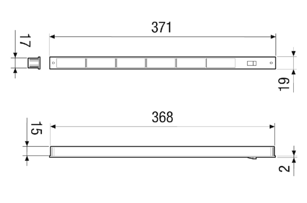 F 31-FIW IM0023130.PNG Fensterventil-Innenteil F 31-FIW, Farbe: weiß, ähnlich RAL 9010, nur für Vollprofile aus Holz