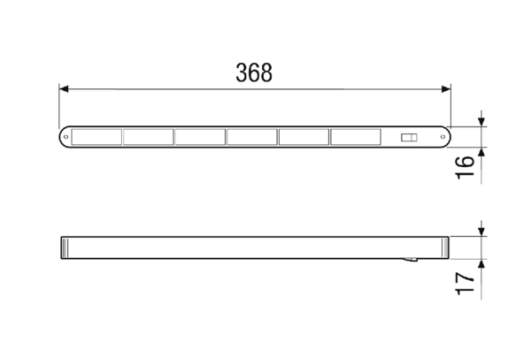 F 31-IW IM0023131.PNG Fensterventil-Innenteil F 31-IW. Farbe: weiß, ähnlich RAL 9010