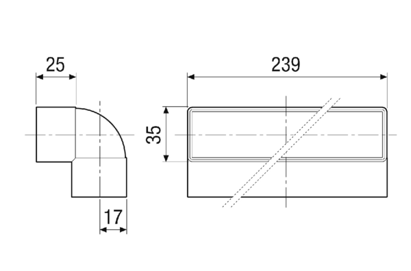 FK-VW-90 IM0023139.PNG Vertikalwinkel 90°, Muffenmaß