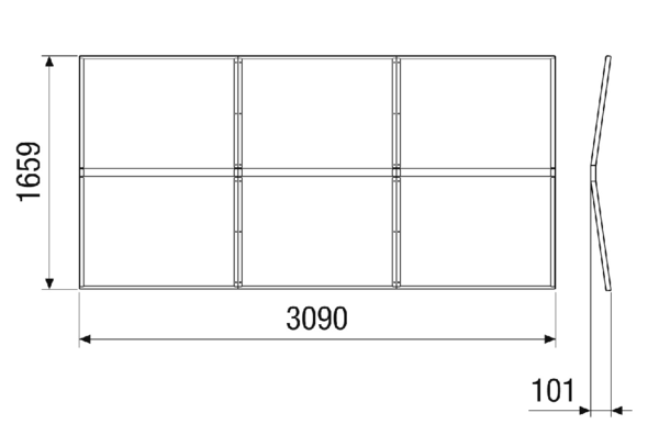 RD-MV4540-H-RF IM0023321.PNG Regendach als Wetterschutz für das RLT-Gerät