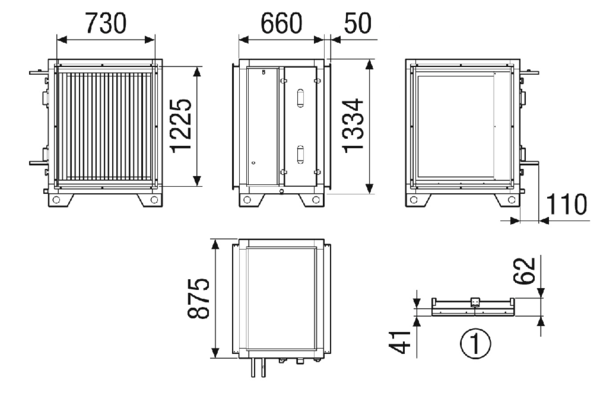 NHKR-MV4512-H-CCW1 2NC IM0023357.PNG Externes wasserbasiertes Nachheiz- und Kühlregister zur Montage im horizontalen Zuluftkanal. Passend zum RLT-Gerät mit gleicher Bauartbezeichnung