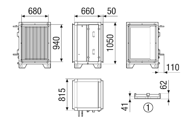 NHKR-MV4540-H-CCW1 8NC IM0023362.PNG Externes wasserbasiertes Nachheiz- und Kühlregister zur Montage im horizontalen Zuluftkanal. Passend zum RLT-Gerät mit gleicher Bauartbezeichnung