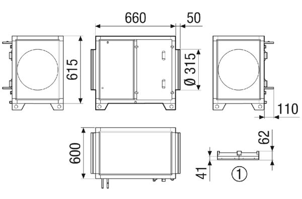 NHKR-MV4512-V-CCDX1 2NC IM0023365.PNG Externes Kühlregister (DX). Als Nachheiz- und Kühlregister NHKR mittels zusätzlichem Change-over Sensor [Art.-Nr. 0043.2766] einsetzbar