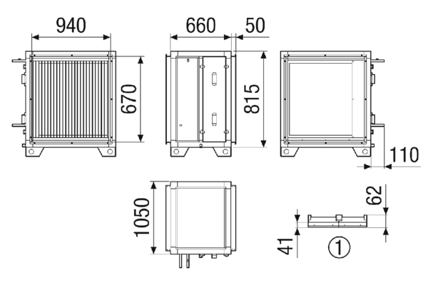 NHKR-MV4540-V-CCW2 11NC IM0023369.PNG Externes wasserbasiertes Nachheiz- und Kühlregister zur Montage im horizontalen Zuluftkanal. Passend zum RLT-Gerät mit gleicher Bauartbezeichnung