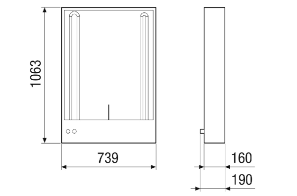 PH-MV4555-PH1 IM0023512.PNG Elektro-Vorheizregister. Bestellung mit dem RLT-Zentralgerät notwendig, wird ab Werk inkl. Sicherheitseinrichtungen im RLT-Zentralgerät installiert