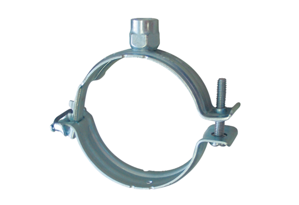 MF-S75 IM0008726.PNG Mounting clamp for MF-F75, with threaded sleeve M8/M10