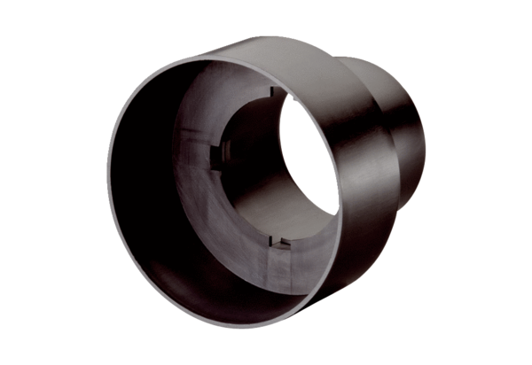 MF-A75 IM0008991.PNG Adaptor for the straight coupling of MF-F75 flexible duct onto DN 100 valve