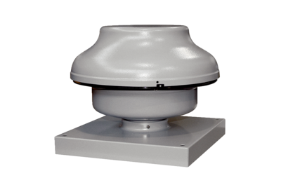 EHD centrifugal roof fans IM0009405.PNG Space-saving centrifugal roof fan with extremely compact dimensions and low weight, single-phase AC, with AC motor