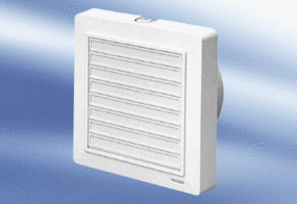ECA 15/2 KF IM0009488.PNG Malý ventilátor pro koupelny a WC,  provedení s fotobuňkou a elektrickou vnitřní klapkou