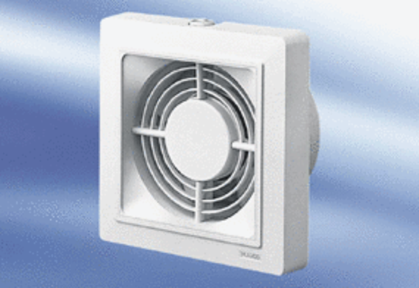 ECA 15/2 VZ IM0009489.PNG Malý ventilátor pro koupelny a WC, provedení s časovým spínačem