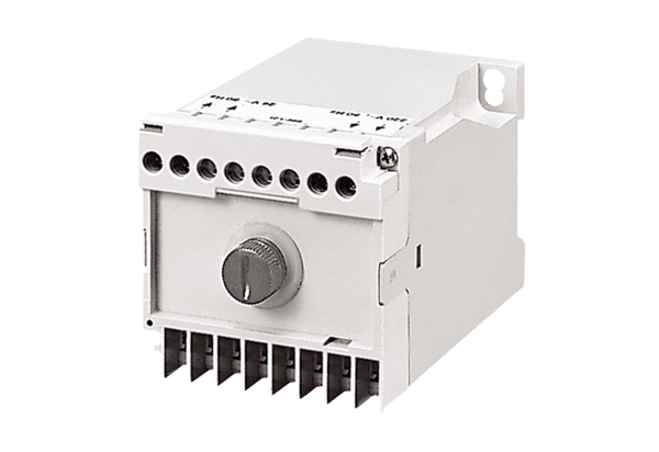 TRE 50 IM0009814.PNG Biztonsági transzformátor egy ECA 120, 24 V csatlakoztatásához, vagy a CO2-érzékelővel együtt vagy a nedvesség- és hőmérsékletérzékelővel FFT 30 K együtt.