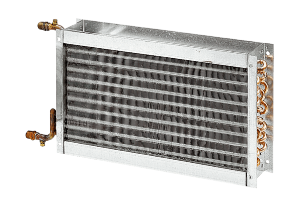 WHP 31-34 IM0009861.PNG Réchauffeur d'air à eau pour gaines rectangulaires de ventilation 600 mm x 350 mm
