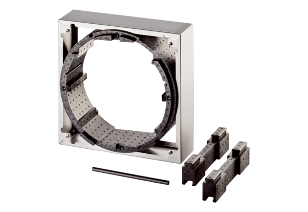 WRG 35-AR IM0011290.PNG Выравнивающая рамка для прибора вентиляции отдельных помещений WRG 35, для компенсации толщины стены менее 350 мм