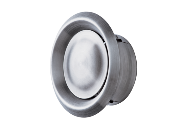TM-V2A 10 IM0011719.PNG Disk-ventil za usisni i odsisni zrak, plemeniti čelik, s prstenom za ugradnju, DN 100, za kućnu ventilaciju maks. 30 m³/h