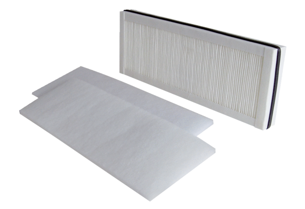 WSF 250 IM0014670.PNG Replacement air filter for WS 250 centralised ventilation unit, 2 filter class ISO Coarse 80 % (G4) and 1 filter class ISO ePM1 55 % (F7)