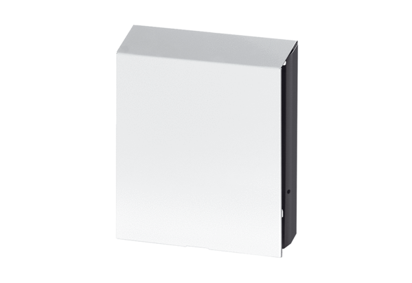 PP 45 AW IM0017294.PNG An aluminium external cover, colour: white powder coated, similar to RAL 9010, is needed as an accessory for the PP 45 K, PP 45 O and PP 45 RC final assembly kits.