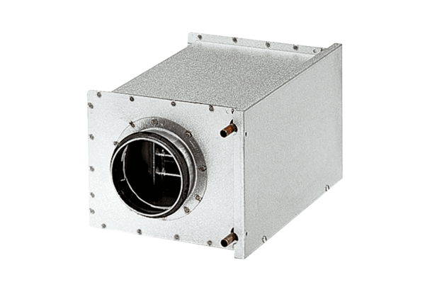 Za cijevne sustave WRH IM0017487.PNG Izmjenjivač topline voda-zrak s učinkom grijanja od 1300 W do 21000 W