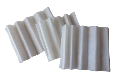 vhbw 3x Taschenfilter für Klima- und Lüftungsanlagen - Filter F7, 49 x 59,2  x 36 cm, Rosa
