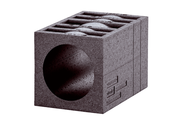 Zední blok IM0017649.PNG Izolovaný zední blok pro lokální ventilační přístroj PushPull 45 a PushPull Balanced PPB 30
