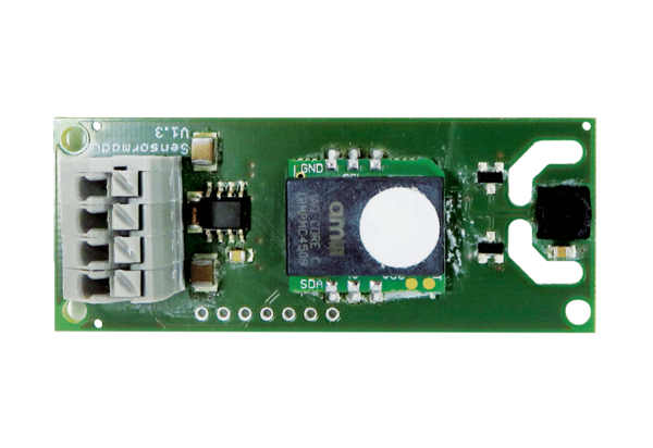 WS 75 VOC IM0019393.PNG Внутренний комбинированный датчик VOC (температуры, влажности и VOC) для WS 75 Powerbox, датчик контролирует вентиляционный прибор в соответствии с влажностью и существующими летучими органическими соединениями