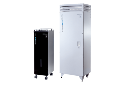 Air purifier IM0019726.PNG Quiet room air purification units in top design up to 1200 m³/h, for use in schools, day-care centres, offices, waiting rooms, pubs/restaurants and comparable rooms