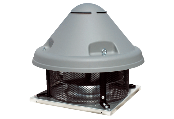 DRD H 40/4 Ex IM0020628.PNG Odśrodkowy wentylator dachowy z poziomym wydmuchem powietrza, moc nominalna 0,55 kW, prąd trójfazowy, przeznaczony do stosowania w obszarach zagrożonych wybuchem, medium: gaz